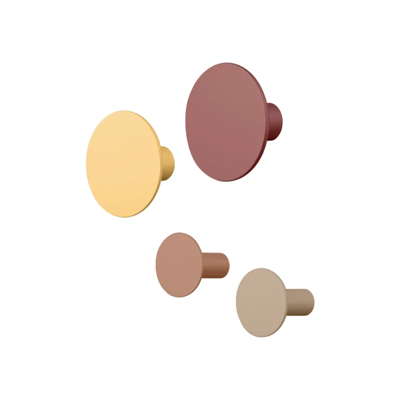 Blomus Ponto wandhaken New Wheat set/4 (67398)