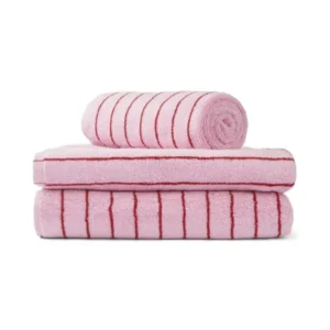 Naram towel - Baby pink & Ski patrol von Bongusta