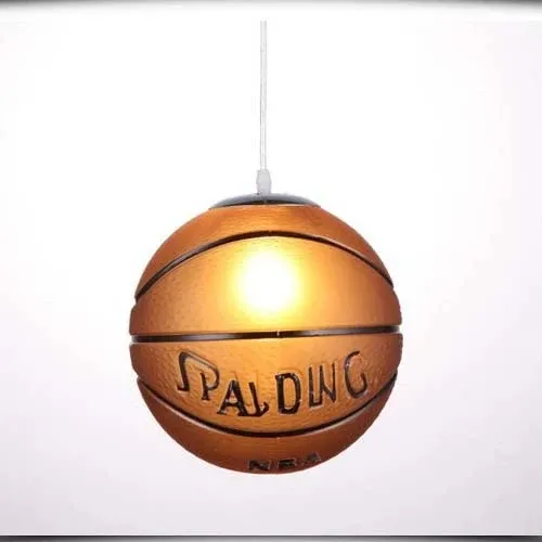 Basketball Ceiling Light Sports Theme LED Pendant Fixture - Product showcase