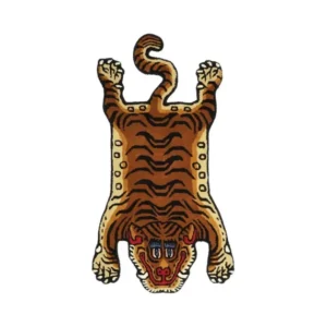 Burma Tiger Rug, small von Bongusta