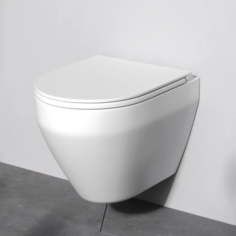 Wand-WC Spirit V2.0 FlashClean spülrandlos mit WC-Sitz – CSB1700SC
