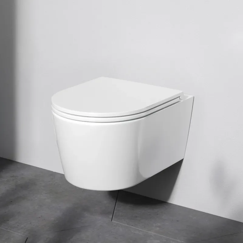 Wand-WC Func FlashClean spülrandlos mit WC-Sitz – CFA1700SC