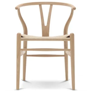 Wishbone Chair CH24, Eiche weißöl von Hans J. Wegner