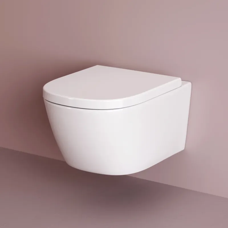Wand-WC Libre AquaSpin spülrandlos mit WC-Sitz – CLB1900PSC