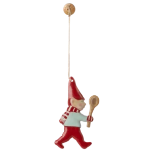 Metall-Ornament, Nisse - Löffel von Maileg