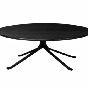 Blink Couchtisch Ø108 cm, Onyx Eiche fra Stellar Works