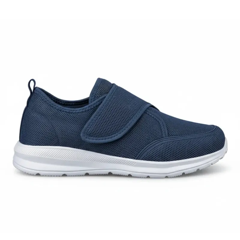 Orthopedic Mens Sneakers Velcro Breathable Mesh Support - Product example