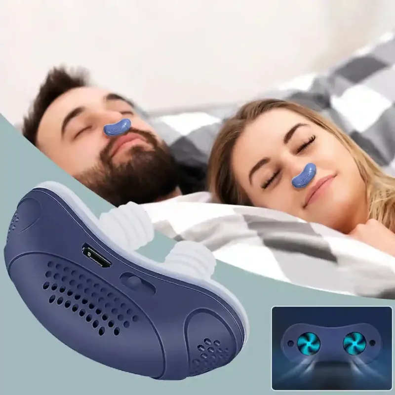 Anti-Snoring Sleep Device Electric Micro Air Pump System - Product showcase