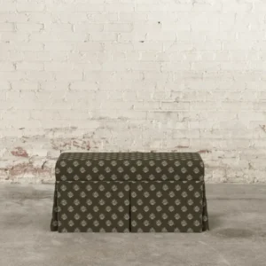 Constance Skirted Storage Bench