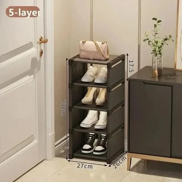 Stackable Shoe Rack Compact Corner Storage Design - Product detail 4