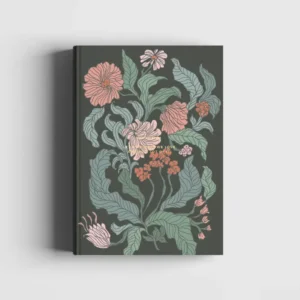 Coffee Table Book - Notizbuch mit Wüstenrosen-Motiv