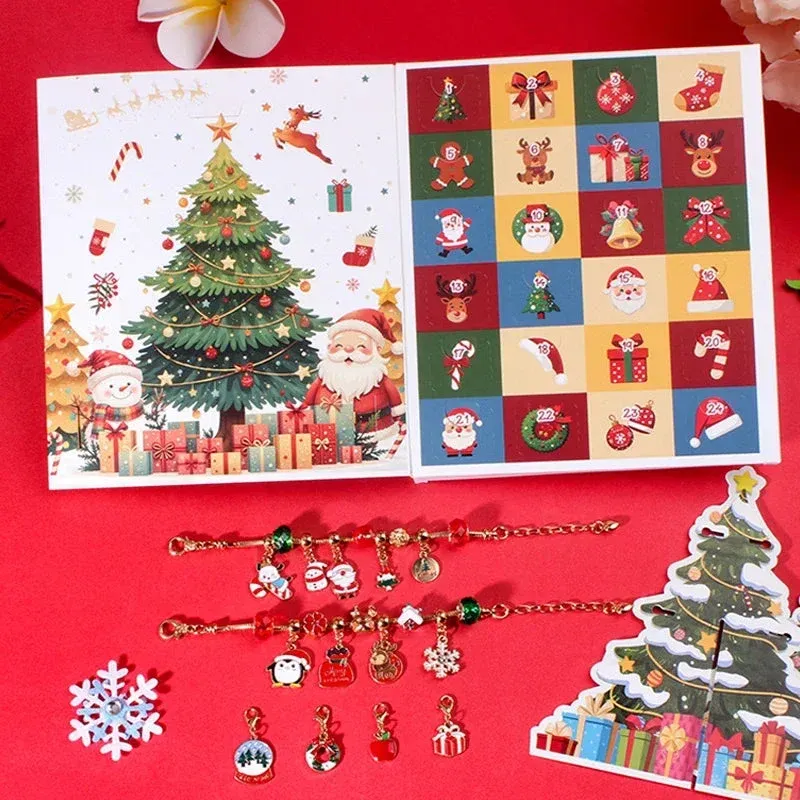 Christmas Countdown Bracelet 24-Day Advent Calendar Charms - Product detail 4