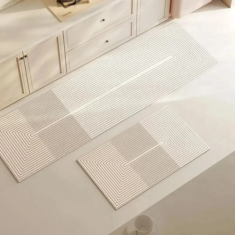Striped Kitchen Mat Anti-Fatigue Ergonomic Design - Product detail 4