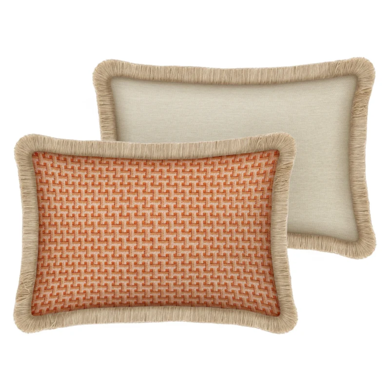 Palais Outdoor Kissen Janis Dunkles Orange