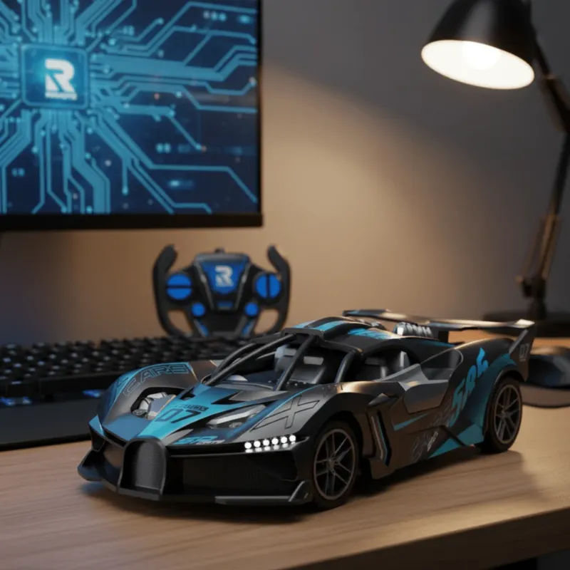 Remote Control Drift Car 118 Scale RC Racing Vehicle for Kids - Detailed view
