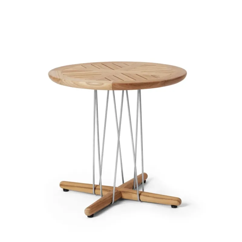 E023 Embrace Outdoor-Beistelltisch, Ø48 von Carl Hansen & Søn