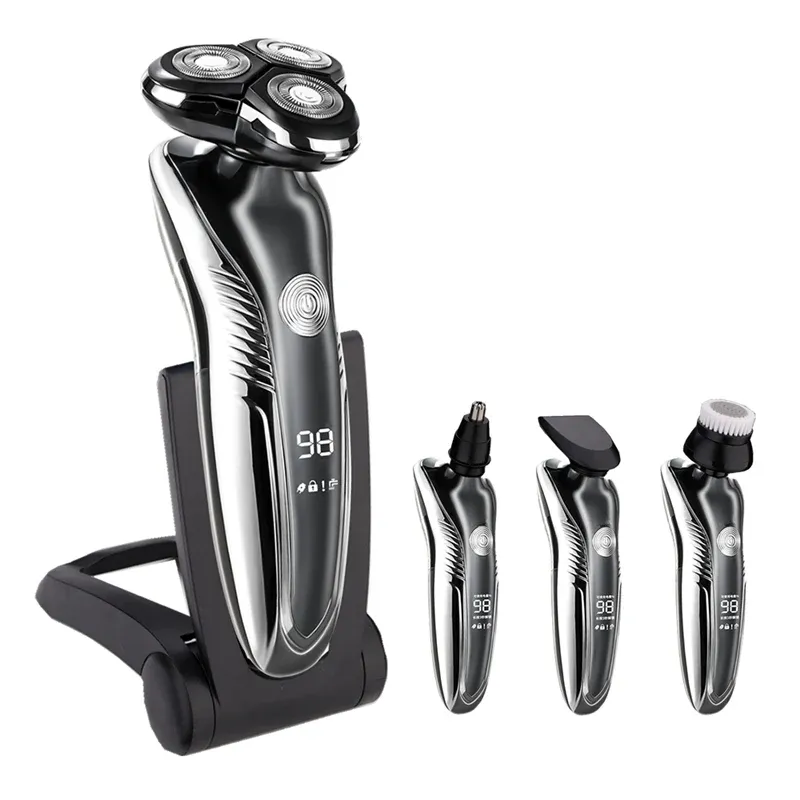 Smart Electric Shaver LCD Display Waterproof Design - Product detail 4