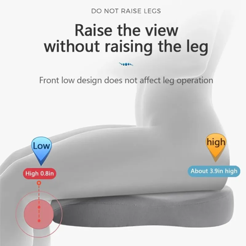 Ergonomic Car Seat Cushion Memory Foam Comfort Booster - Product example