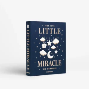 Printworks Baby-Fotoalbum LITTLE MIRACLE, bestickt