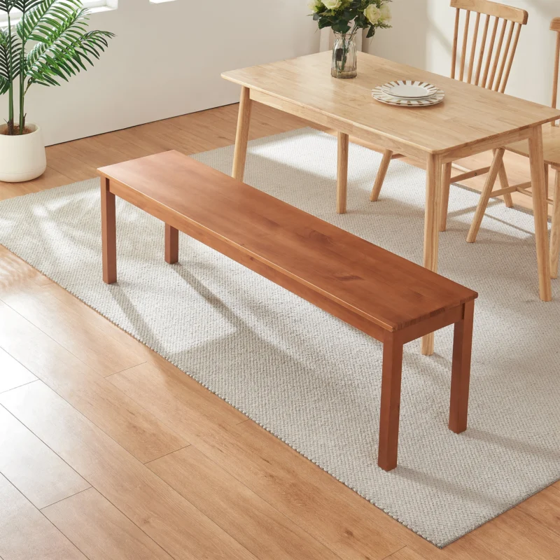 Esszimmerbank aus Holz Trerunulu [en.casa] – Bild 4