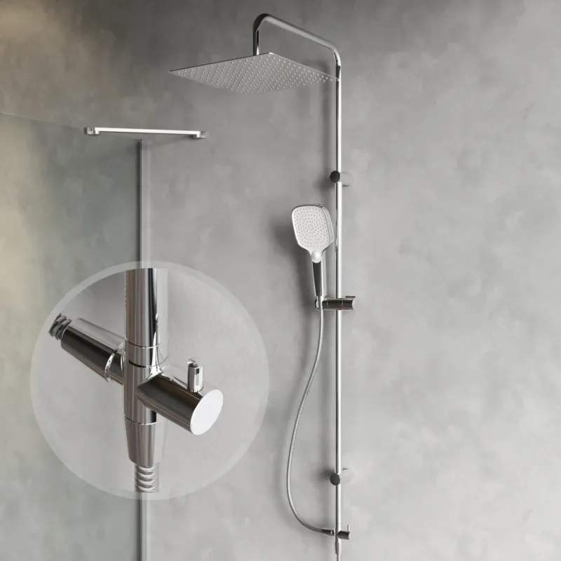 Duschsystem Play mit Regendusche – F078X000