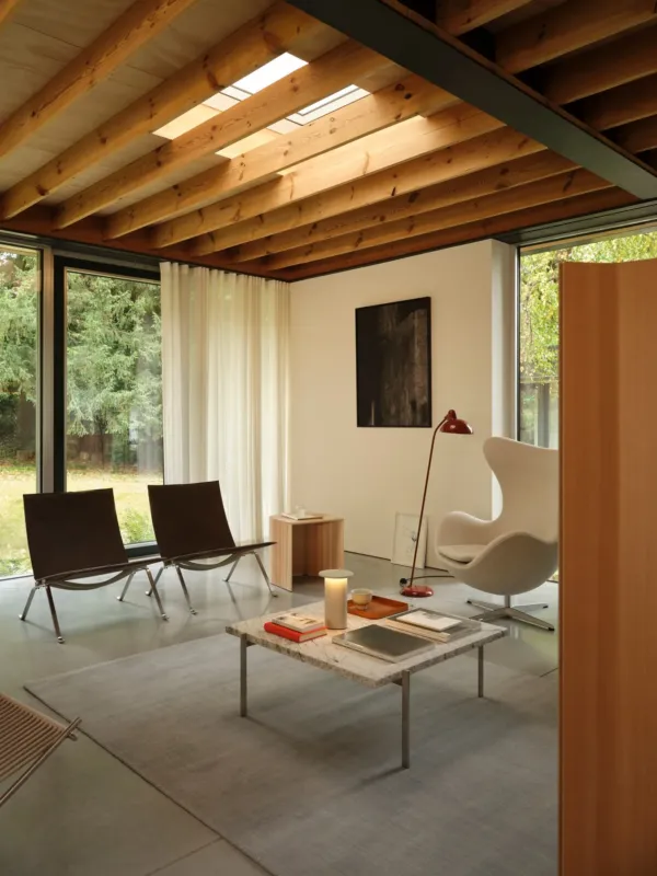 PK22 Lounge-Sessel, Haze Leder von Poul Kjærholm – Bild 4