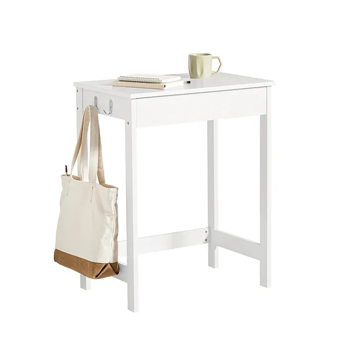 SoBuy | Schreibtisch | Computertisch | Schminktisch Weiß | FWT43-W