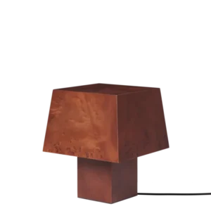 Burl Tischlampe in Dark Stained Burl von Ferm Living
