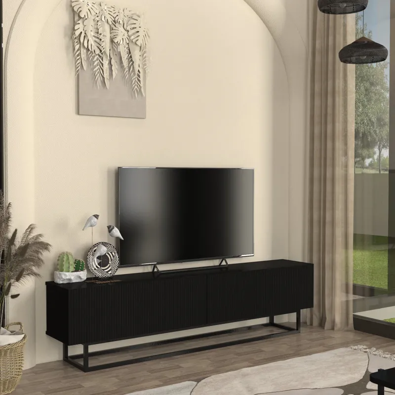 TV-Lowboard Verpsboga [en.casa]