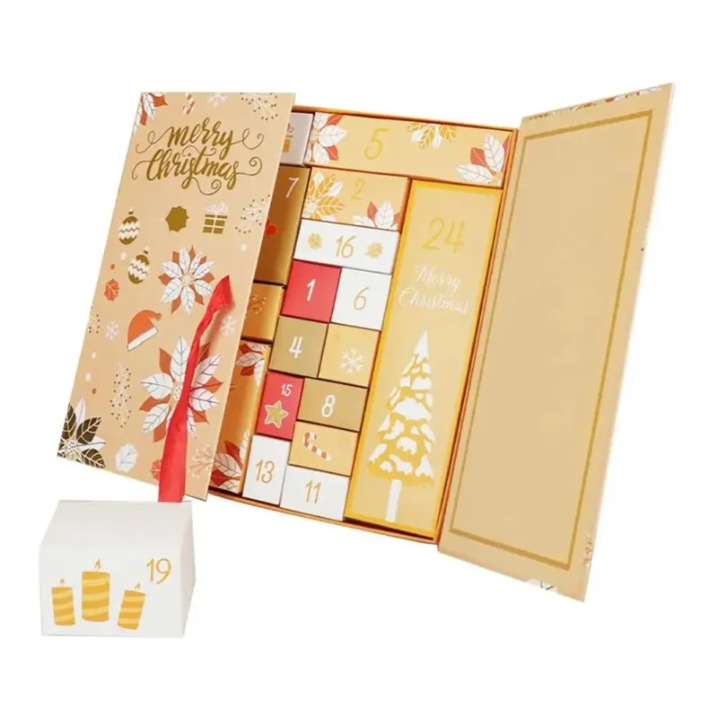 Christmas Advent Calendar DIY 24-Day Countdown Box Set - Product showcase