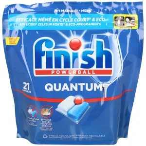 Finish Powerball Quantum Vaatwastabletten - 21 stuks