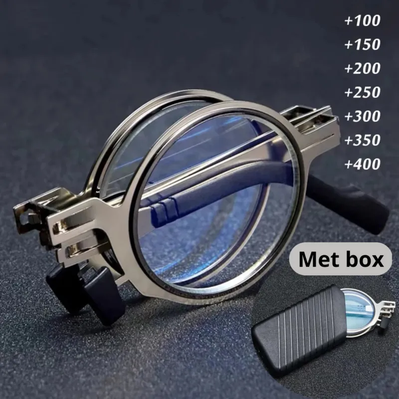 Compact Reading Glasses Foldable Design with Blue Light Filter - Product detail 4
