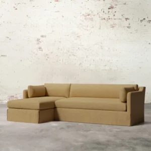 Francis Left Facing Slipcovered Sectional
