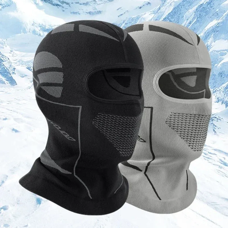 Winter Balaclava Mask Thermal Fleece Full Face Protection - Detailed view