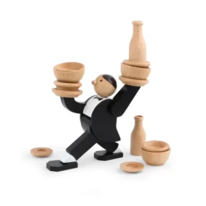Kikkerland Don't Tip The Waiter, Stapelspiel