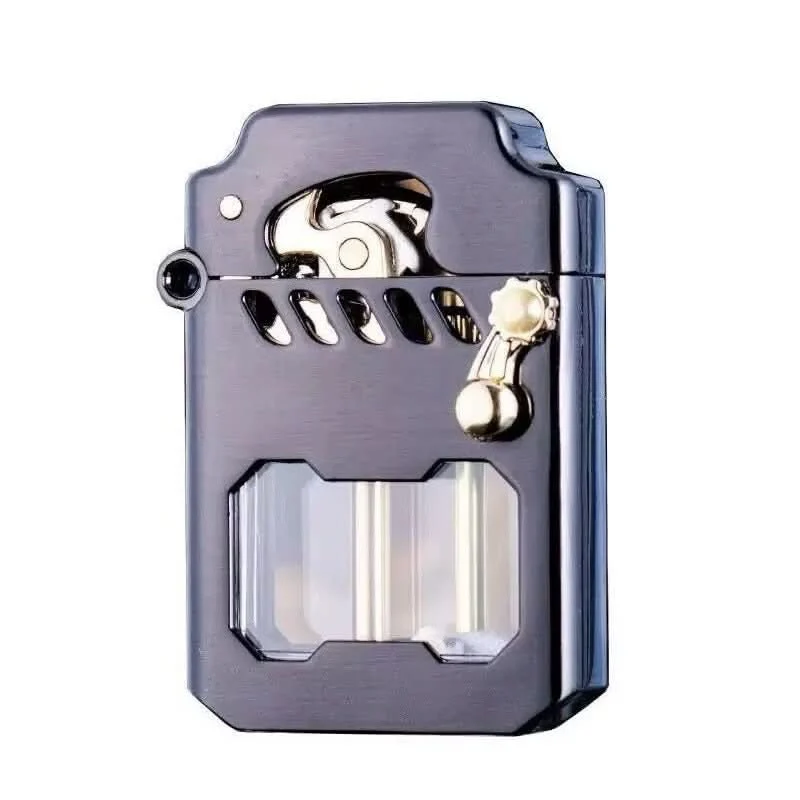 Windproof Mechanical Lighter Gear System Design - Detailed view