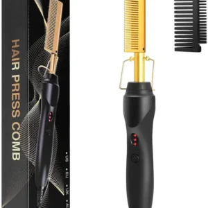 Electric Hair Styling Comb Professional Hot Brush Straightener - Product showcase