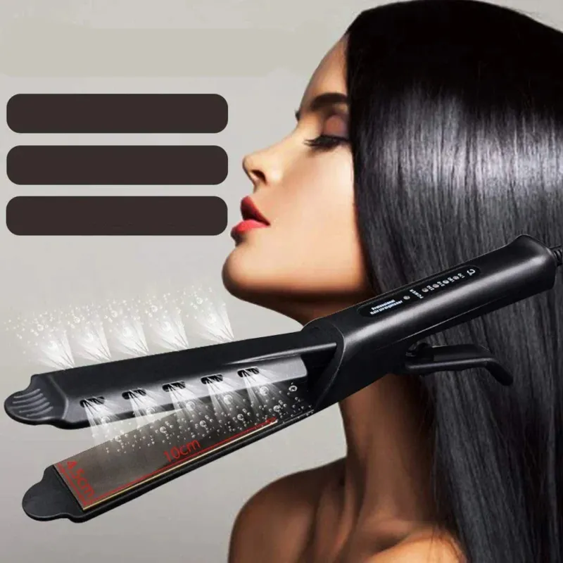 Professional Hair Straightener 4-Setting Wet Dry Technology - Product showcase