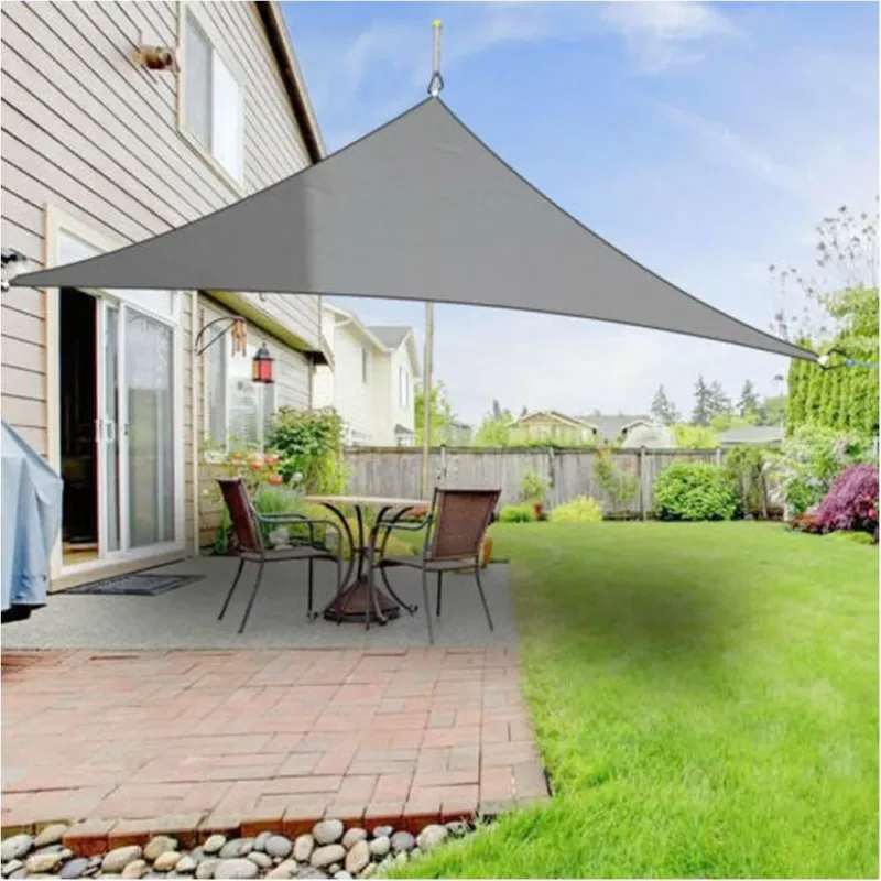 Outdoor Sun Shade Sail Triangle Waterproof Canopy - Product showcase