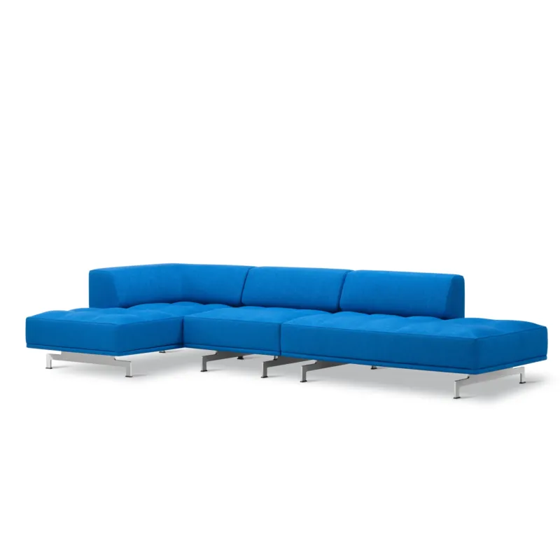 Delphi 450G, 3-Personen Open End und Chaiselongue von Fredericia Furniture