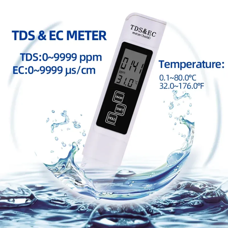Digital Water Quality Meter TDS EC Temperature Tester - Product showcase