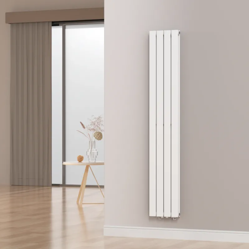 Designheizkörper Nore Weiß 180x30cm Doppellagig 1122W [neu.haus]
