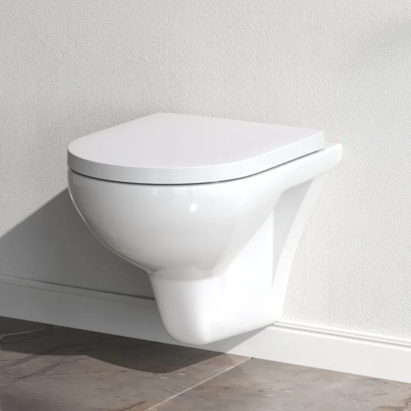 Wand-WC Hit spülrandlos mit WC-Sitz – CTA1700SC