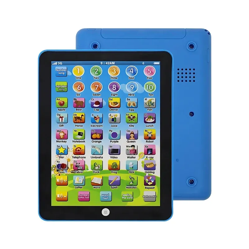 Educational Learning Tablet Interactive Touch Sound Activities For Kids - Product showcase