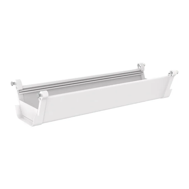 Kabelkanal Skegness 55x18x12 cm Weiß [pro.tec] - premiumXL