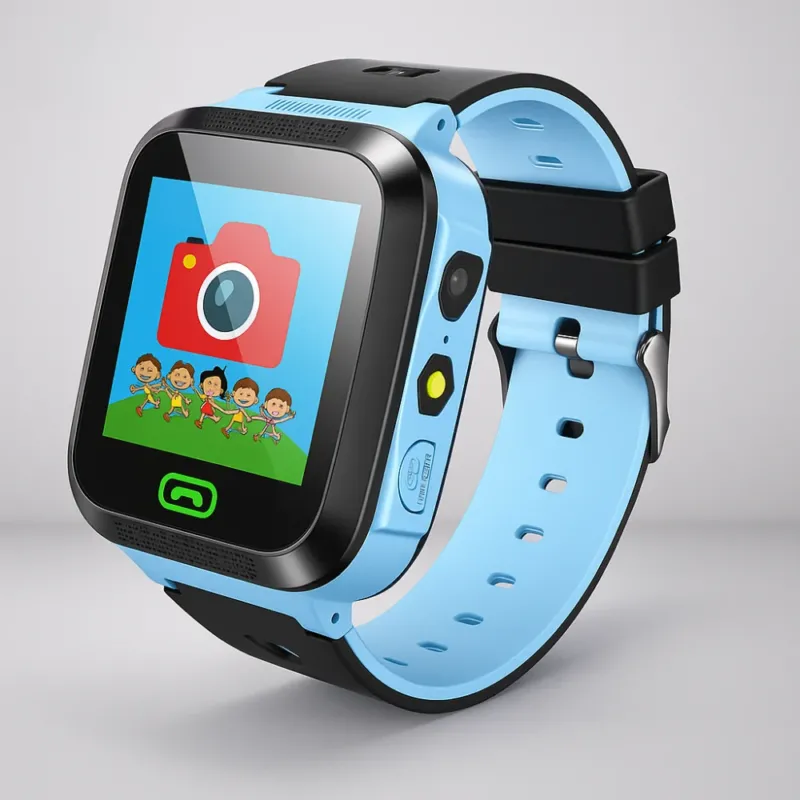 Kids Smart Watch GPS Tracker with Camera Voice Chat - Product showcase