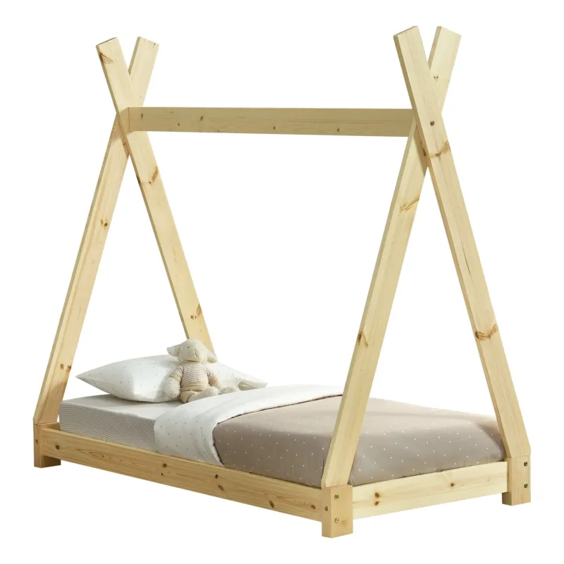 Kinderbett Onejda in Tipi - Design in versch. Größen und Farben [en.casa] - premiumXL