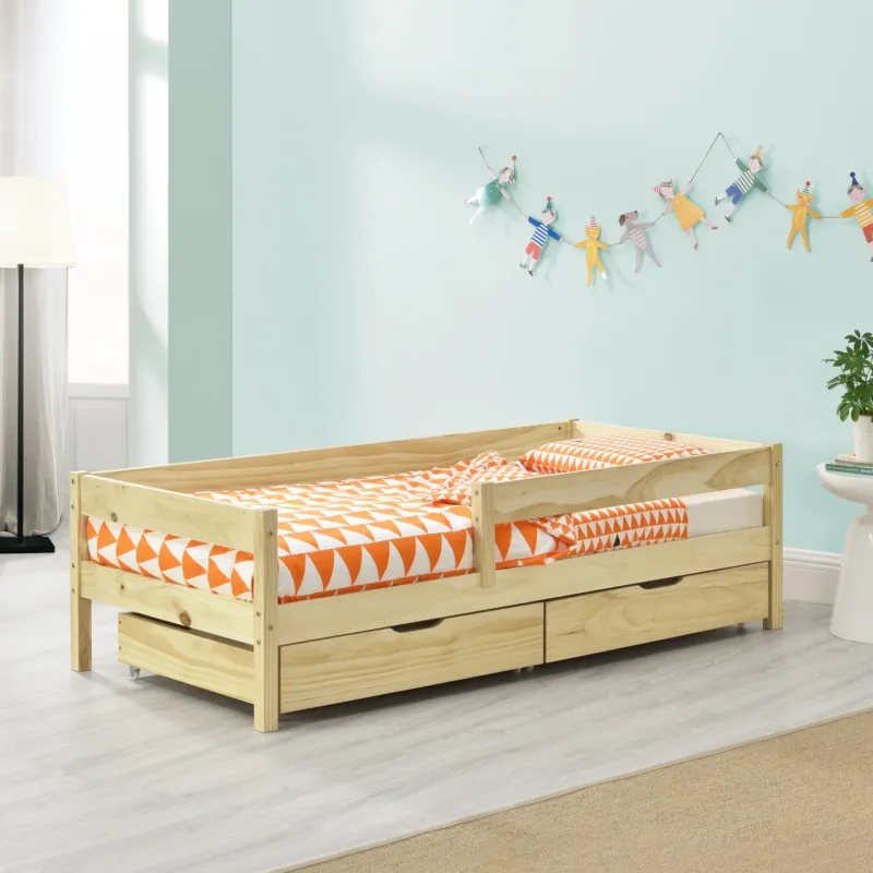 Kinderbett Borgarnes in versch. Größen und Farben [en.casa] - premiumXL