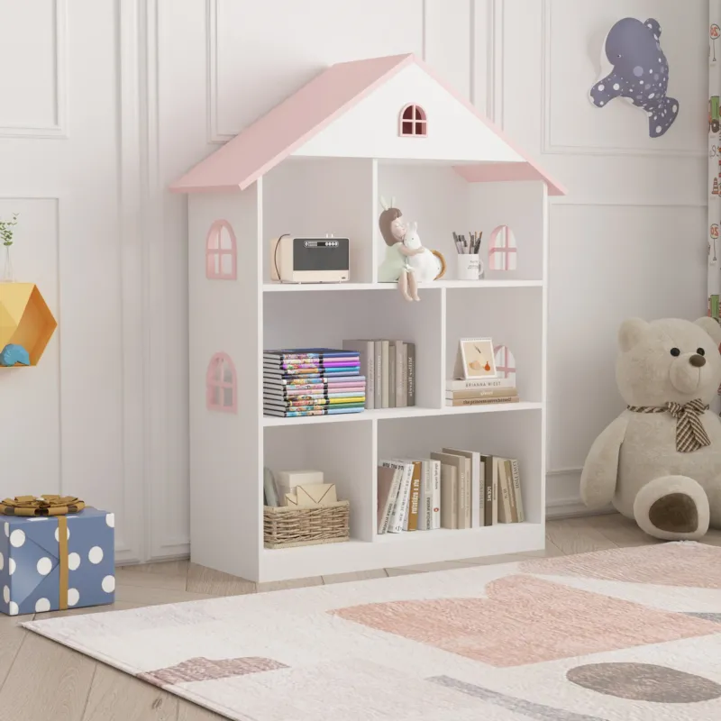 Kinderregal Vipsali 107x83x30 cm [en.casa]
