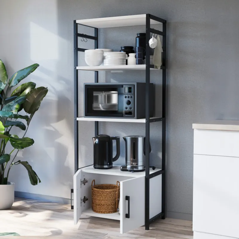 Küchenregal Arhuni 139x56x30 cm [en.casa]